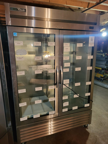 For Sale: True Refrigeration Reach-In Glass Swing Door Refrigerator (14 Available)