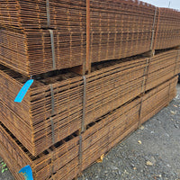 For Sale: Unused Concrete Reinforcement Mesh - Galvanized and Black Steel - Available at a Significant Discount - Multiple Sizes - Almost 900 Tons