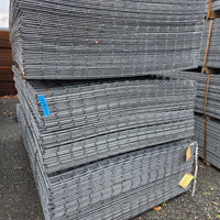 For Sale: Unused Concrete Reinforcement Mesh - Galvanized and Black Steel - Available at a Significant Discount - Multiple Sizes - Almost 900 Tons