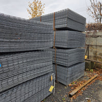 For Sale: Unused Concrete Reinforcement Mesh - Galvanized and Black Steel - Available at a Significant Discount - Multiple Sizes - Almost 900 Tons