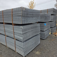 For Sale: Unused Concrete Reinforcement Mesh - Galvanized and Black Steel - Available at a Significant Discount - Multiple Sizes - Almost 900 Tons